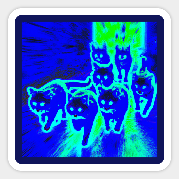 Radioactive Cats Escape From the Science Lab Cat Lover Gifts